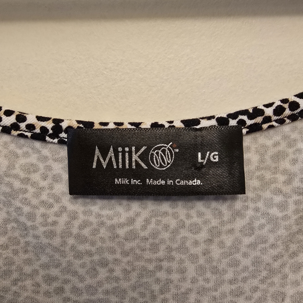 Miik - Red, Pink, Blk & Blk Dot Sleeveless Bamboo Mini Dresses With Pockets - Picture 12 of 13